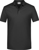 James And Nicholson Heren Basis Polo Shirt (Zwart)