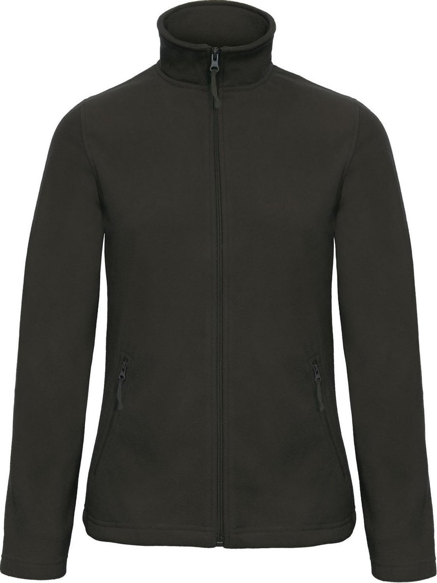 B&C Collectie Vrouwen/dames ID 501 Microfleece Jasje Zwart