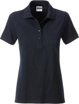 James and Nicholson Vrouwen/dames Basic Polo (Zwart)