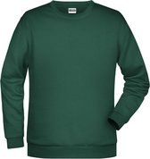 James And Nicholson Heren Basis Sweatshirt (Donkergroen)