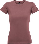 SOLS T-shirt à manches courtes pour femmes / femmes Imperial Heavy (Old Pink)