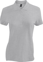 SOLS Dames/dames Passion Pique Poloshirt met korte mouwen (Grijze Mergel)