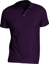 SOLS Heren Zomer II Pique Poloshirt met korte mouwen (Donkerpaars)