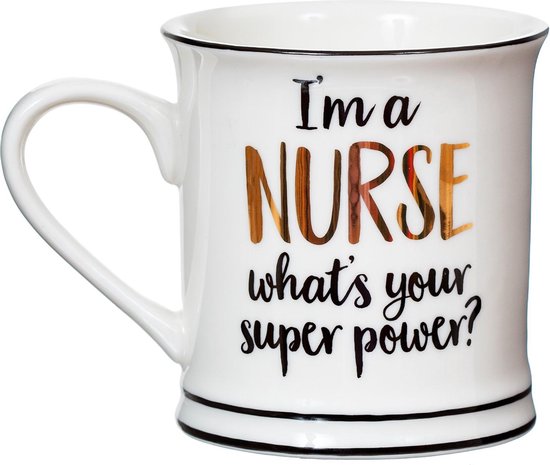 Nurse superpower tas - Sass & Belle - bedankje collega zorg