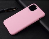 Xssive Soft Back Cover voor Apple iPhone 11 Pro - Soft Pink