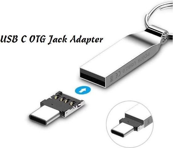 Mini Type C OTG Connector Micro Usb OTG Jack Adapter Voor Smartphone  Adaptateur... | bol.com