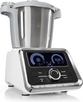 Bol.com Klarstein GrandPrix Keukenmachine 500W / 1000W - 25 L - Roestvrijstalen Mengkom - Verwarmingsvermogen van 1000 W - Soepe... aanbieding