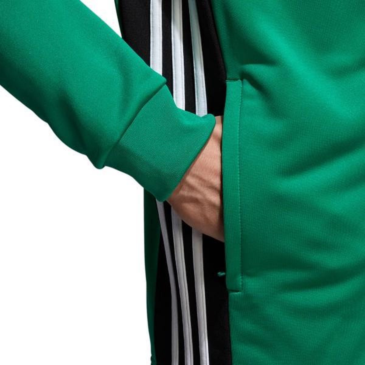 adidas Regista 18 Sportjas performance - Maat 128 - Unisex -  groen/zwart/wit | bol.com