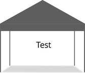 Easy up partytent 3x6m - Professional | Heavy duty PVC - | Frame: Aluminium | Hex 50