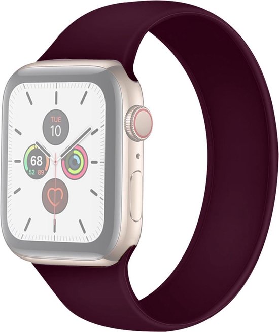 By Qubix - Geschikt voor Apple Watch 42mm / 44mm - Maat: M - Solo Loop Link  serie | bol.com