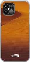 iPhone 12 Pro Max Hoesje Transparant TPU Case - Sand Dunes #ffffff