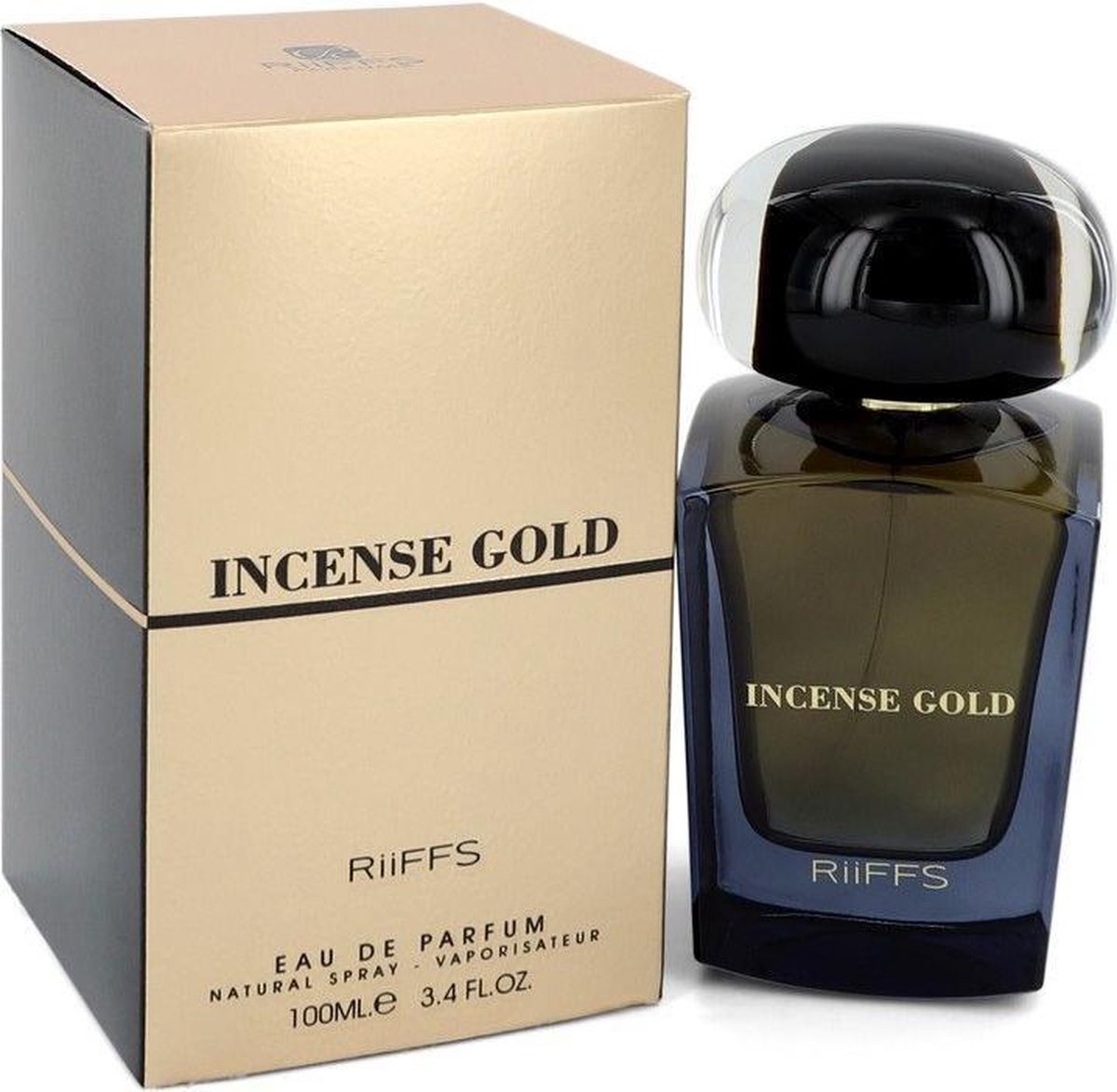 Goedkoopste Incense Gold by Riiffs 100 ml - Eau De Parfum Spray (Unisex