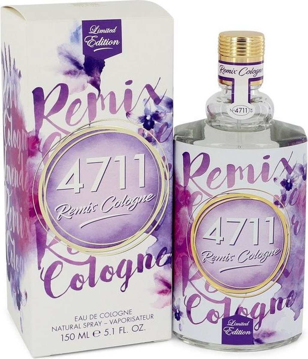 Goedkoopste Uniseks Parfum 4711 EDC Remix Lavender Edition 150 ml