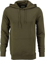 Minimum olijfgroene sweater hoodie - Maat XXL