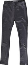 Indian blue shiny blackblue glitter legging - meisje - Maat 164