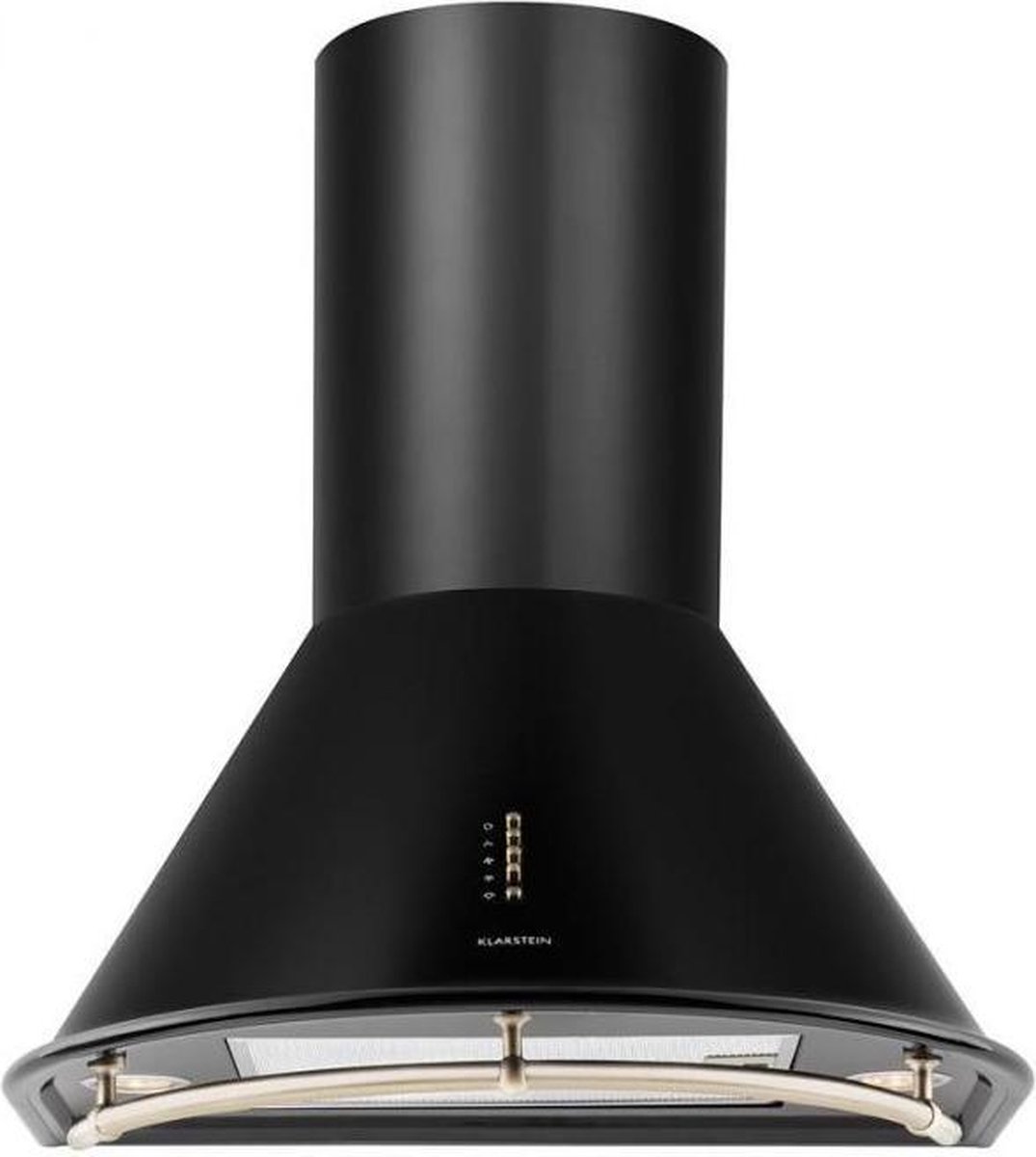 Klarstein Lumio Primo retro dampkap - roestvrij staal - 60cm 500m³/u - wit