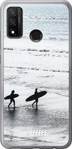 Huawei P Smart (2020) Hoesje Transparant TPU Case - Surfing #ffffff