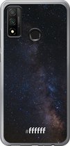 Huawei P Smart (2020) Hoesje Transparant TPU Case - Dark Space #ffffff