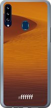 Samsung Galaxy A20s Hoesje Transparant TPU Case - Sand Dunes #ffffff