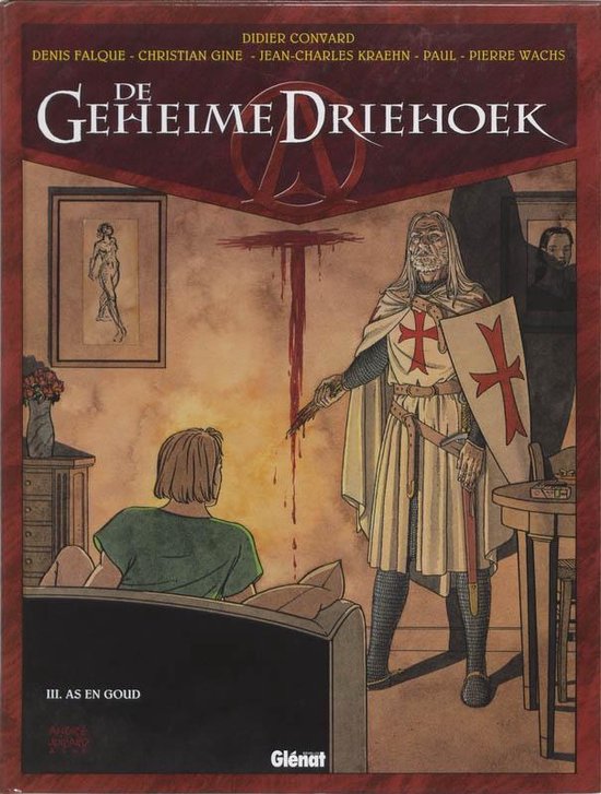 Cover van het boek 'De geheime driehoek / 3 As en goud'