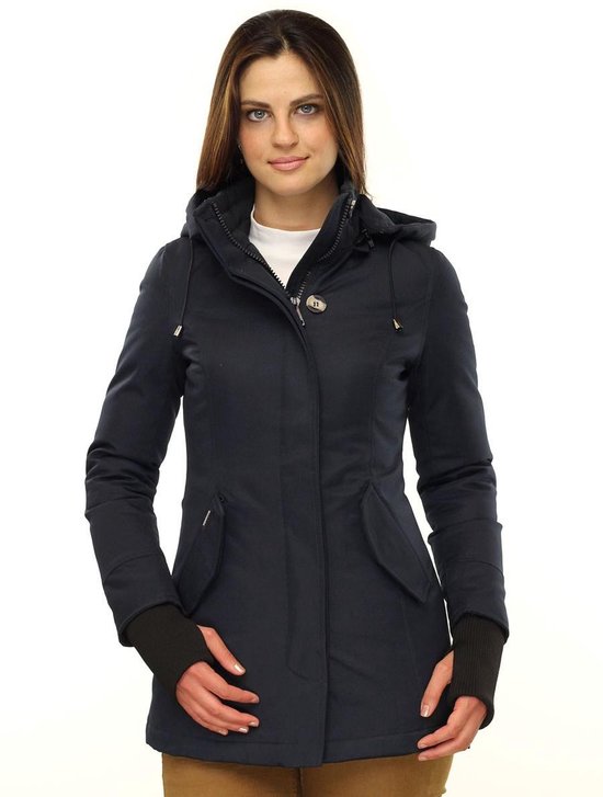 Versano Rani N Parka Dames Winterjas XL - Blauw