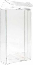 Boîtes-cadeaux en plastique 5,4x2,1x9,2cm Crystal Clear (25 pièces) [FPB36]