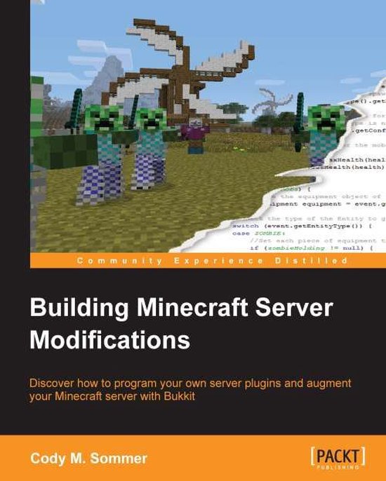 Building Minecraft Server Modifications - cover