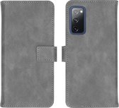 iMoshion Luxe Booktype Samsung Galaxy S20 FE hoesje - Grijs