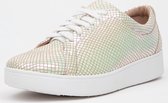 FitFlop™ Rally Exotic Sneaker Bright White Mix - Maat 37