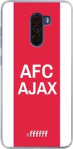 Xiaomi Pocophone F1 Hoesje Transparant TPU Case - AFC Ajax - met opdruk #ffffff