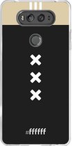 LG V20 Hoesje Transparant TPU Case - AFC Ajax Uitshirt 2018-2019 #ffffff