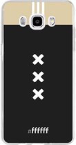 Samsung Galaxy J5 (2016) Hoesje Transparant TPU Case - AFC Ajax Uitshirt 2018-2019 #ffffff
