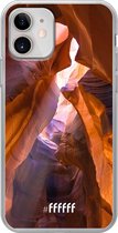 iPhone 12 Mini Hoesje Transparant TPU Case - Sunray Canyon #ffffff