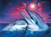 Mona Lisa Diamond Painting Set Dolphins FZ510