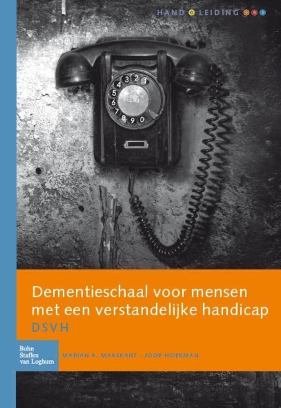 Dementieschaal voor mensen met een verstandelijke handicap ( ... - cover