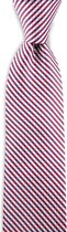 We Love Ties - Stropdas Sir Bradley - geweven polyester Microfill - rood / blauw / wit