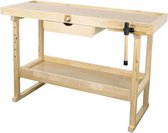 Holzmann WB126  Houten Werkbank / werktafel 126x61x84cm