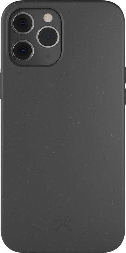 Woodcessories Bio coque de protection pour téléphones portables 17 cm (6.7") Housse Noir