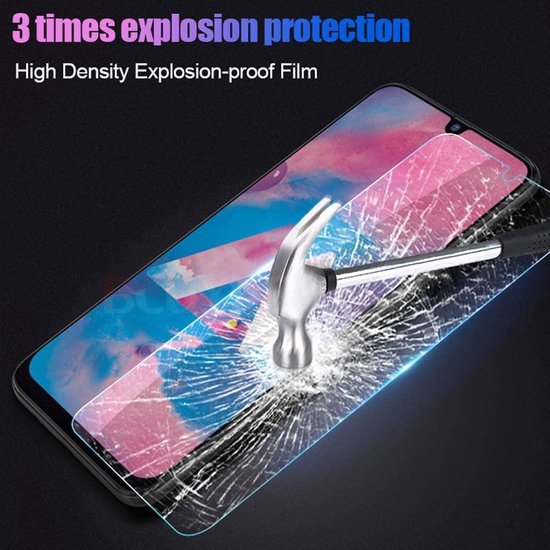 Samsung Galaxy A8 2018 + 2 pièces Glas Screenprotector Rose
