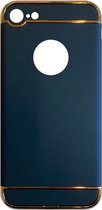 Fit Fashion - Hardcase Hoesje -  Geschikt voor iPhone 7 - Blauw