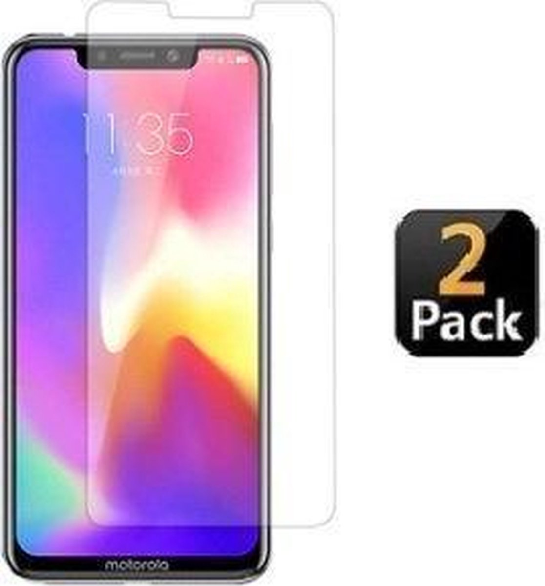 Motorola Moto G7 Play Screen Protector Glass 2 STUKS