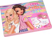 Top Model Liefdesbrievenset Meisjes 26 X 19,5 Cm Papier Roze