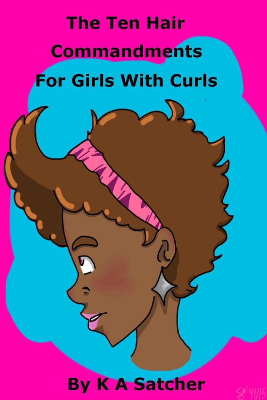 The Ten Hair Commandments For Girls With Curls - cover