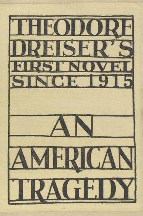 An American Tragedy - cover