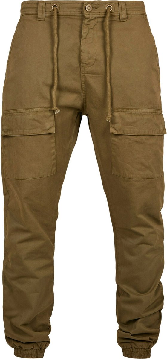Urban Classics Front Pocket Cargobroek L Groen