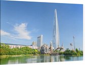 Mooi uitzicht op het centrum van Seoul in Zuid-Korea - Foto op Canvas - 90 x 60 cm