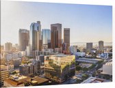 De skyline van downtown cityscape Los Angeles - Foto op Canvas - 150 x 100 cm