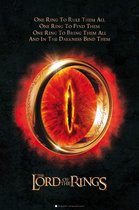 ABYstyle Lord of the Rings The One Ring  Poster - 61x91,5cm