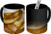 Magische Mok - Foto op Warmte Mok - Tosti met ham en kaas op een servet - 350 ML