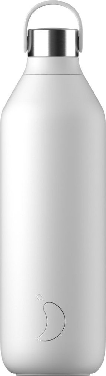 Chilly's Series 2 - Drinkfles - Thermosfles - 1000ml - Arctic White